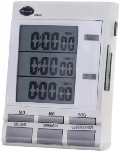 Brannan Digital Triple Kitchen Timer and Clock with Large LED Countdown Timer... gallery