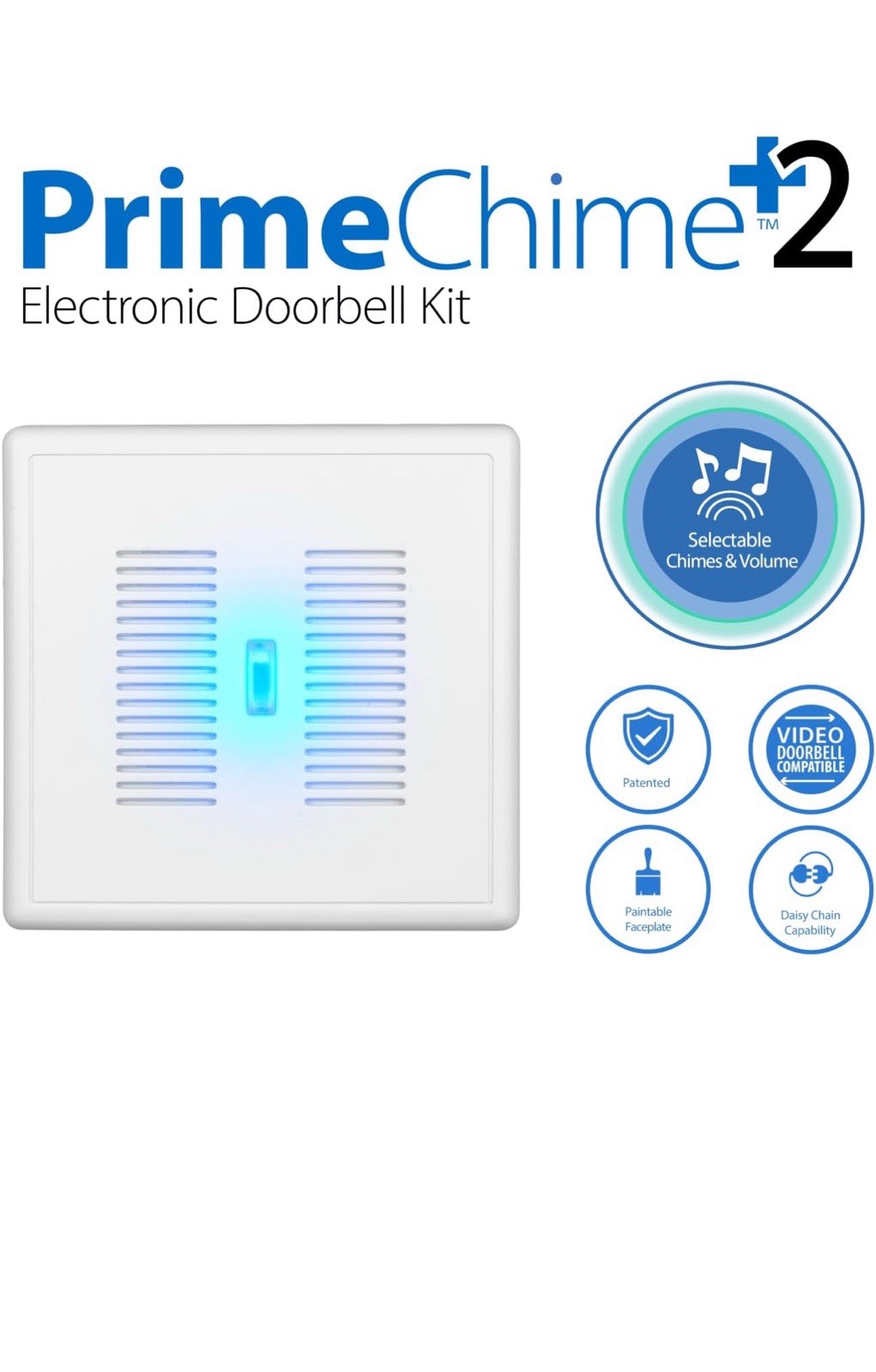 ADA Compliant Video Compatible Doorbell Chime Kit (PRCP2A) gallery