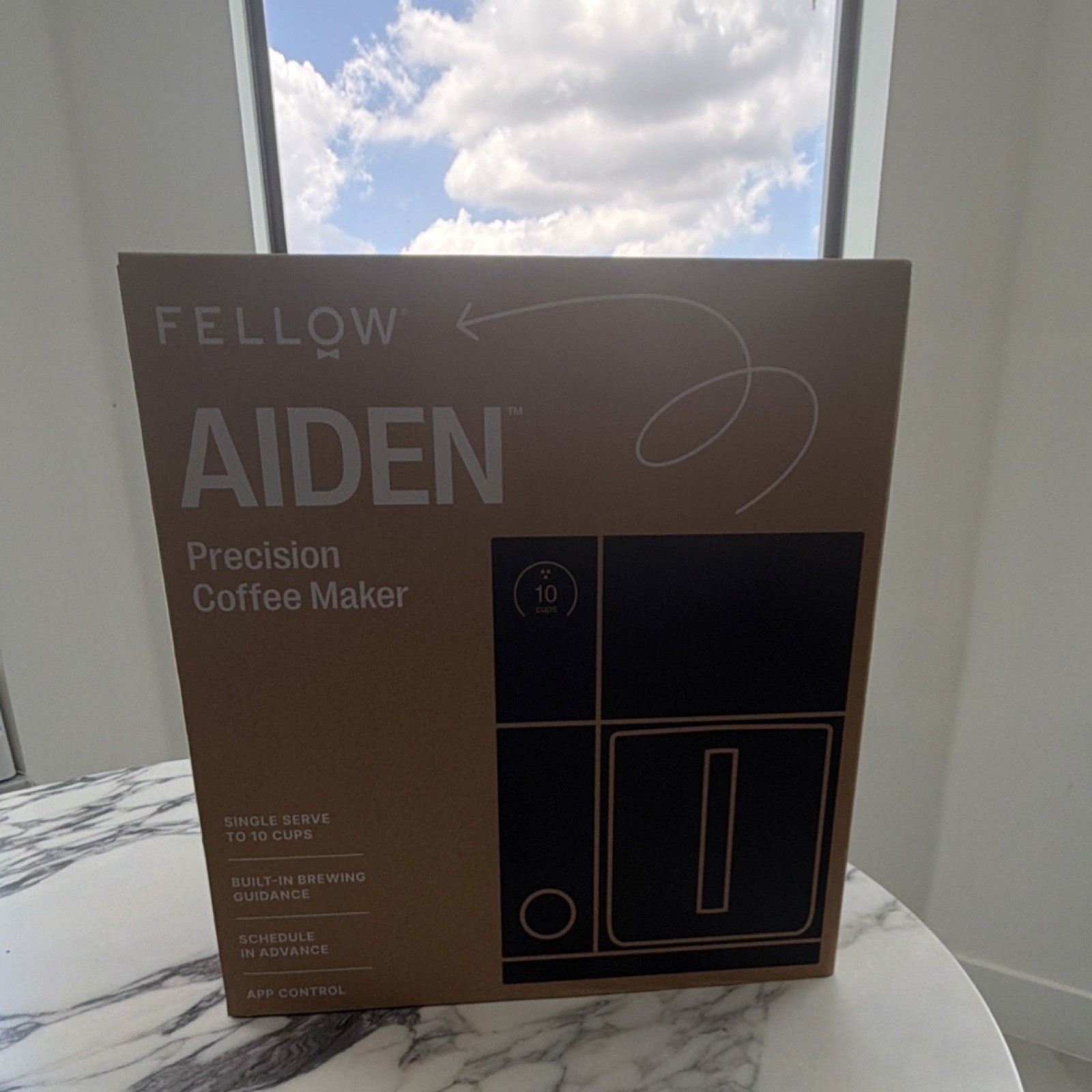 Fellow Aiden Precision 10-Cup Filter Coffee Machine Programmable App Control gallery