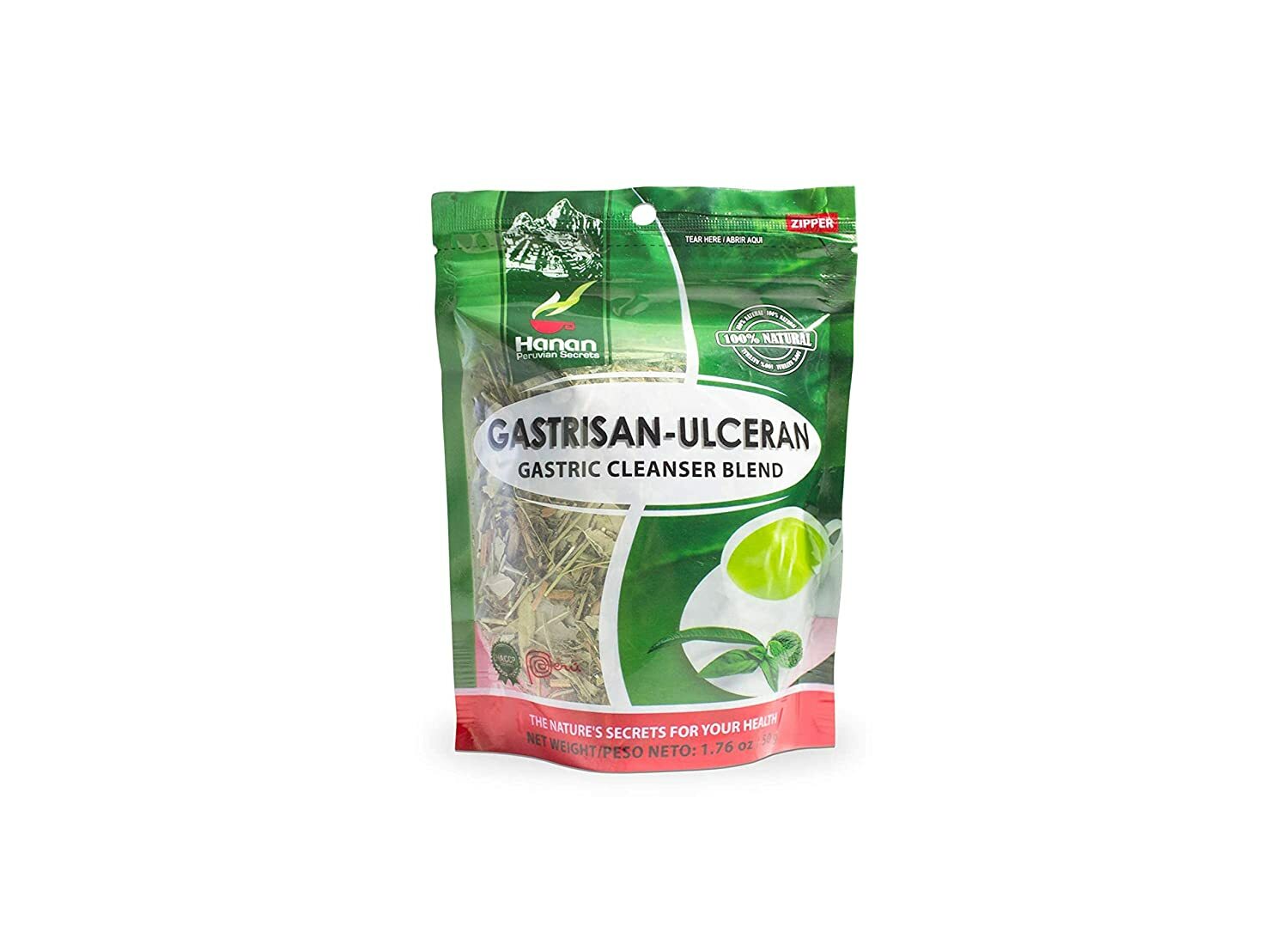Hanan Peruvian Secrets Gastrisan-Ulceran Herbal Tea | 100% Natural Gastric Clean gallery