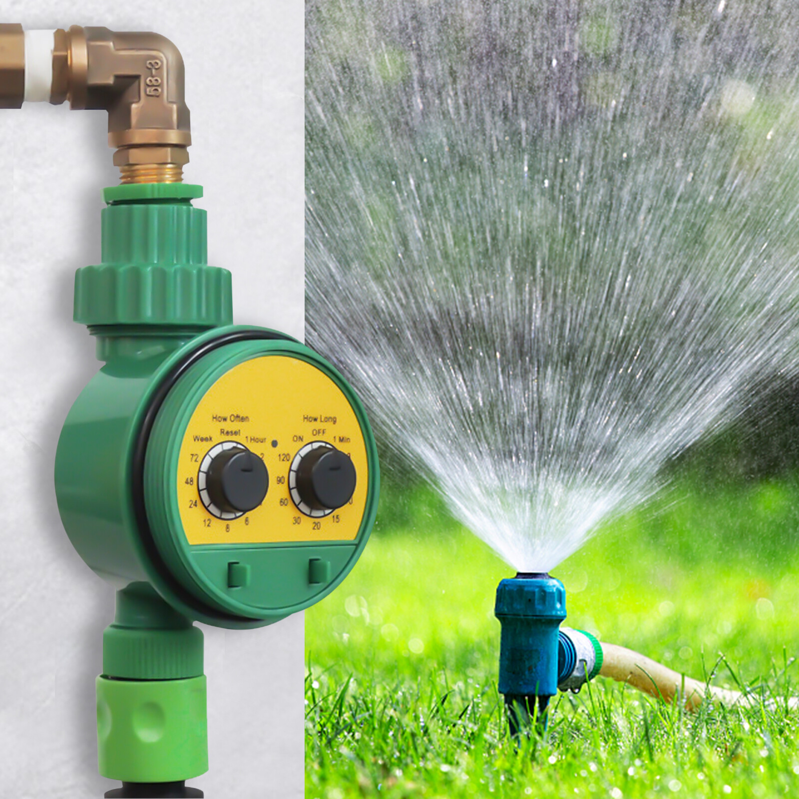 Electronic Automatic Garden Micro Drip Irrigation Watering Timer Hose Controller gallery