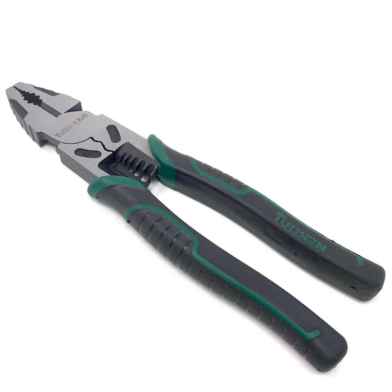 Linemans Pliers High Leverage Grip Lineman Tools 9 Inch 4 in 1 Stripper Cutter gallery