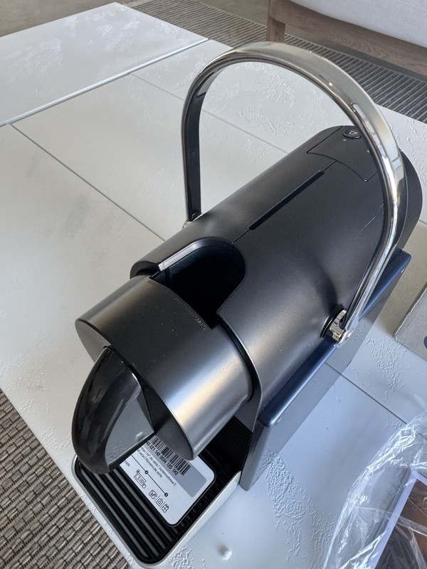 Nespresso Pixie Espresso Machine by De'Longhi, Navy Blue - Missing Water Tank gallery