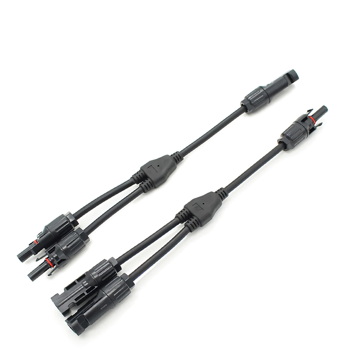 1Pair Solar Cable Splitter Waterproof IP67 2Y Branch Solar Panel Cable Connector gallery