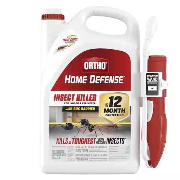 Ortho Home Defense Insect Killer for Indoor & Perimeter2 with Comfort Wand,1 gal gallery