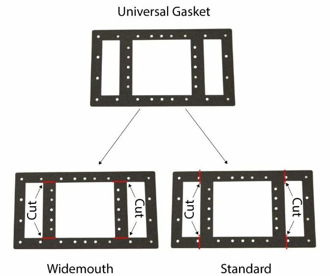 Universal Replacement Gasket Kit For In-ground & Above Ground Swimming Pools gallery
