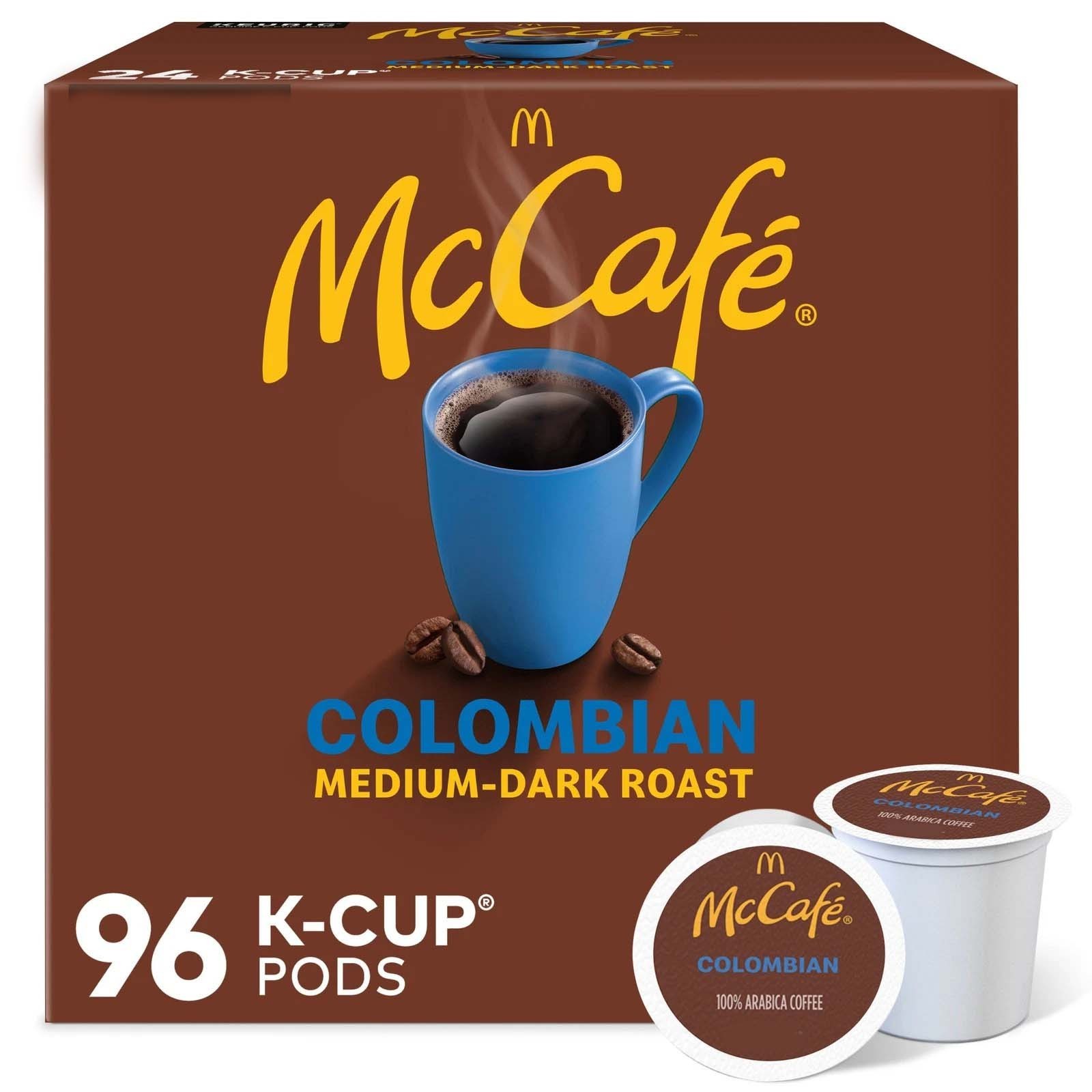 McCafe Mocha Collection, Colombian Coffee, Keurig K-Cup Pods, 96 Count gallery