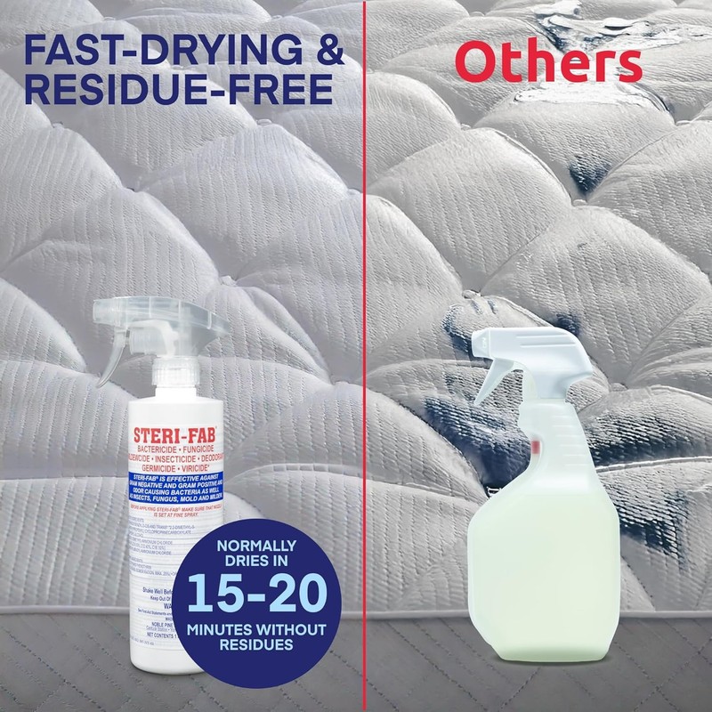 16 oz Steri-fab Bed Bug Pest Control Insecticide Deodorizer, Fungicide etc gallery