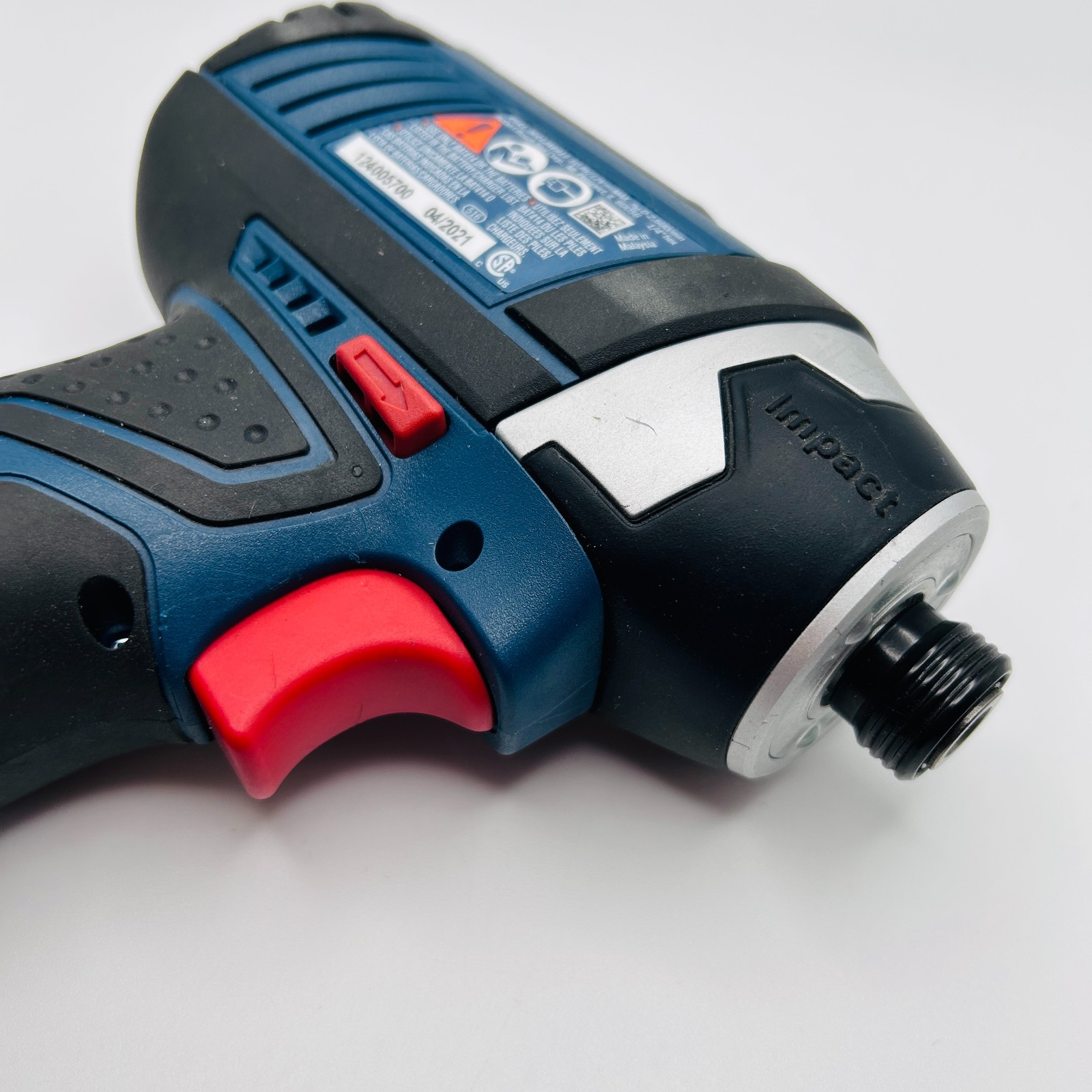 Bosch 12V Li-Ion Cordless 1/4 in Keyless Impact Driver Tool Only gallery
