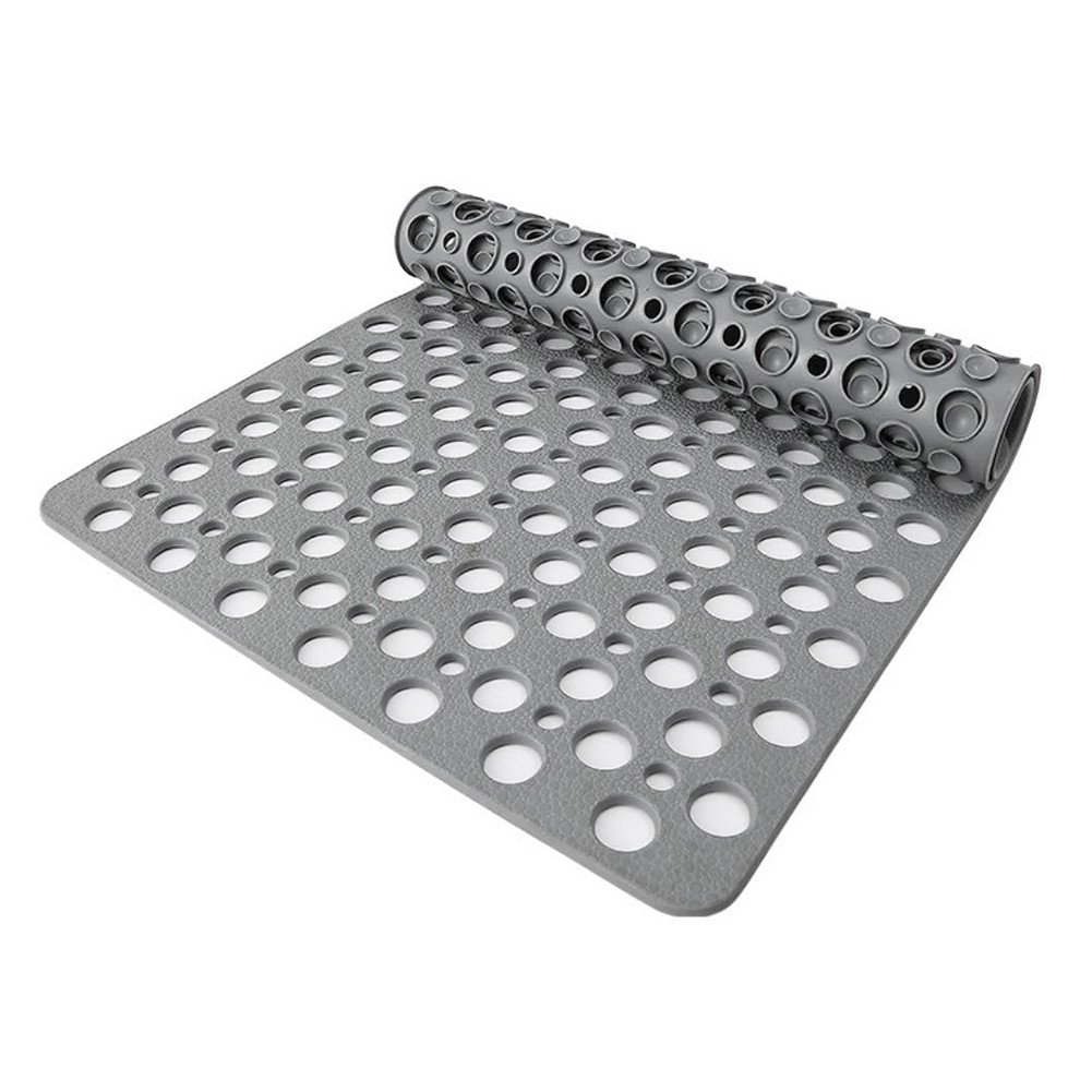 Shower Mat Non Slip with Suction Cups and Holes, 30X17 in (75X43 Cm) B1E62864 gallery