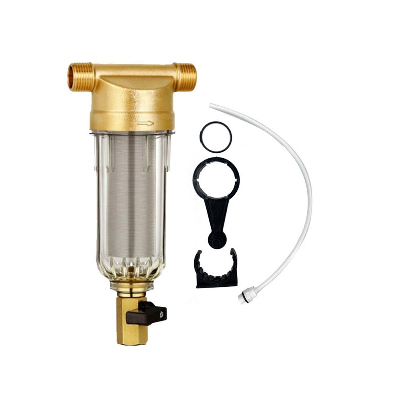 Reusable Whole House Spin Down Sediment Water Filter for City/Well Water gallery
