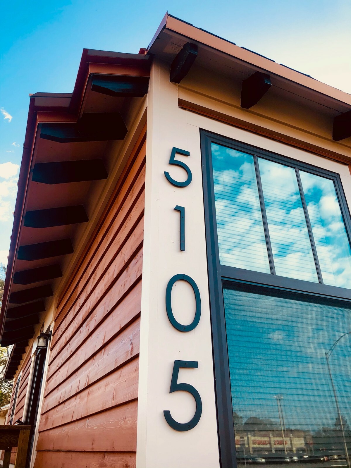 8 inch Modern House Address Numbers Letters, color choices gallery