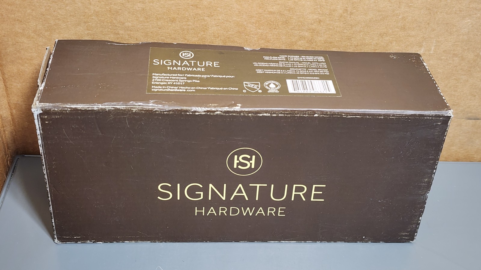 Signature Hardware SHHS4090GZBN Pinecrest Hand Shower (Brushed Nickel) 1.75GPM gallery