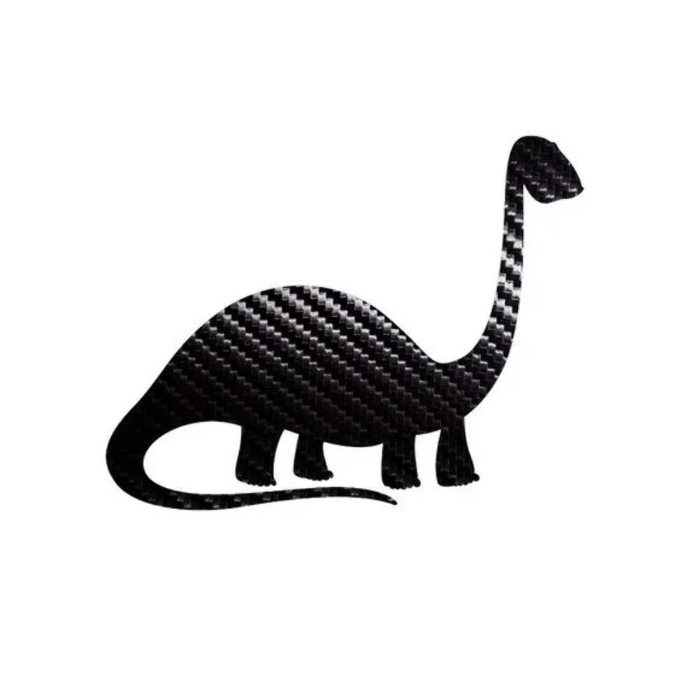 Sticker | Other | 4 Pack Dinosaur Sticker Black Carbon Fiber | Die Cut Vinyl Dec gallery