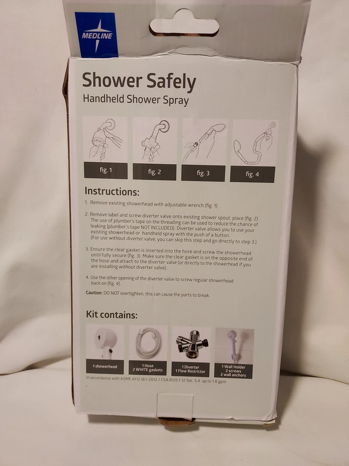 Medline Shower Safely Handheld Shower Spray gallery