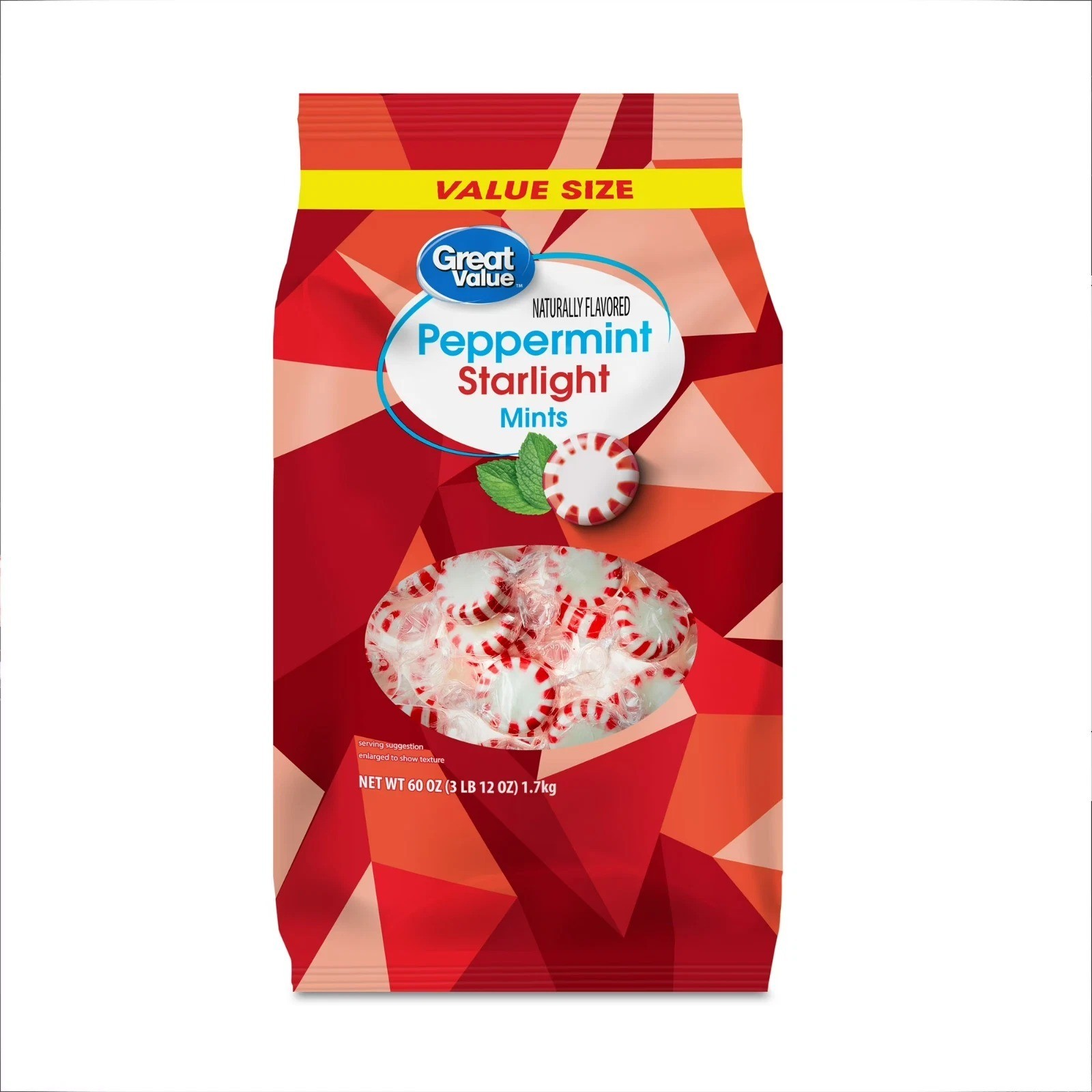 Great Value Peppermint Starlight Mints Hard Candy, 60 oz. gallery