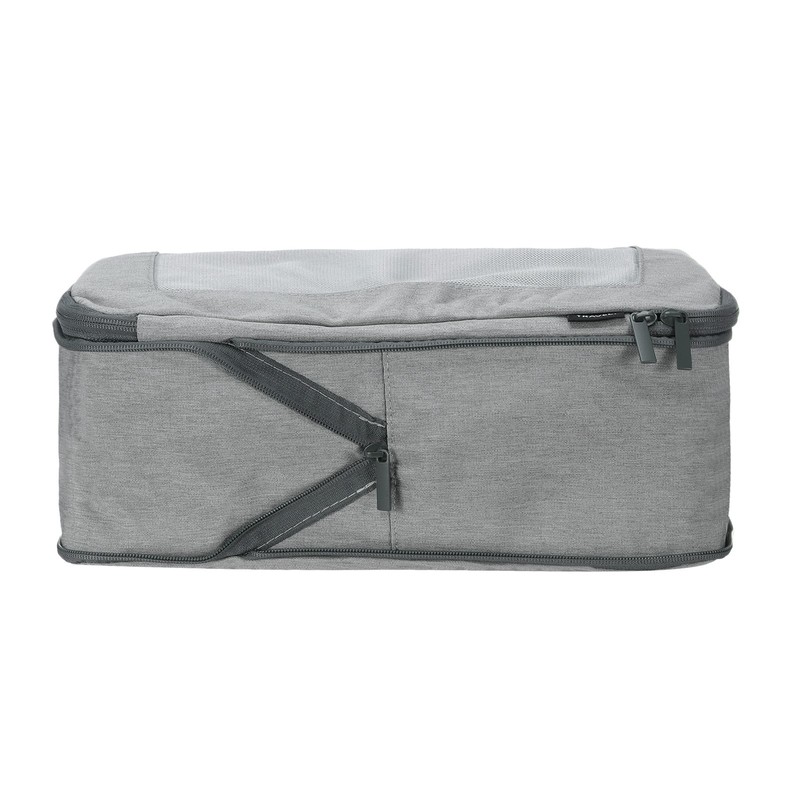 Compression Packing Cube 34x26x13cm Travel Luggage Organizers Bag Grey gallery