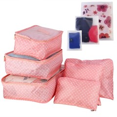 9-Pack Water-Resistant Clothes Storage Bags – Durable Travel Luggage Organizer