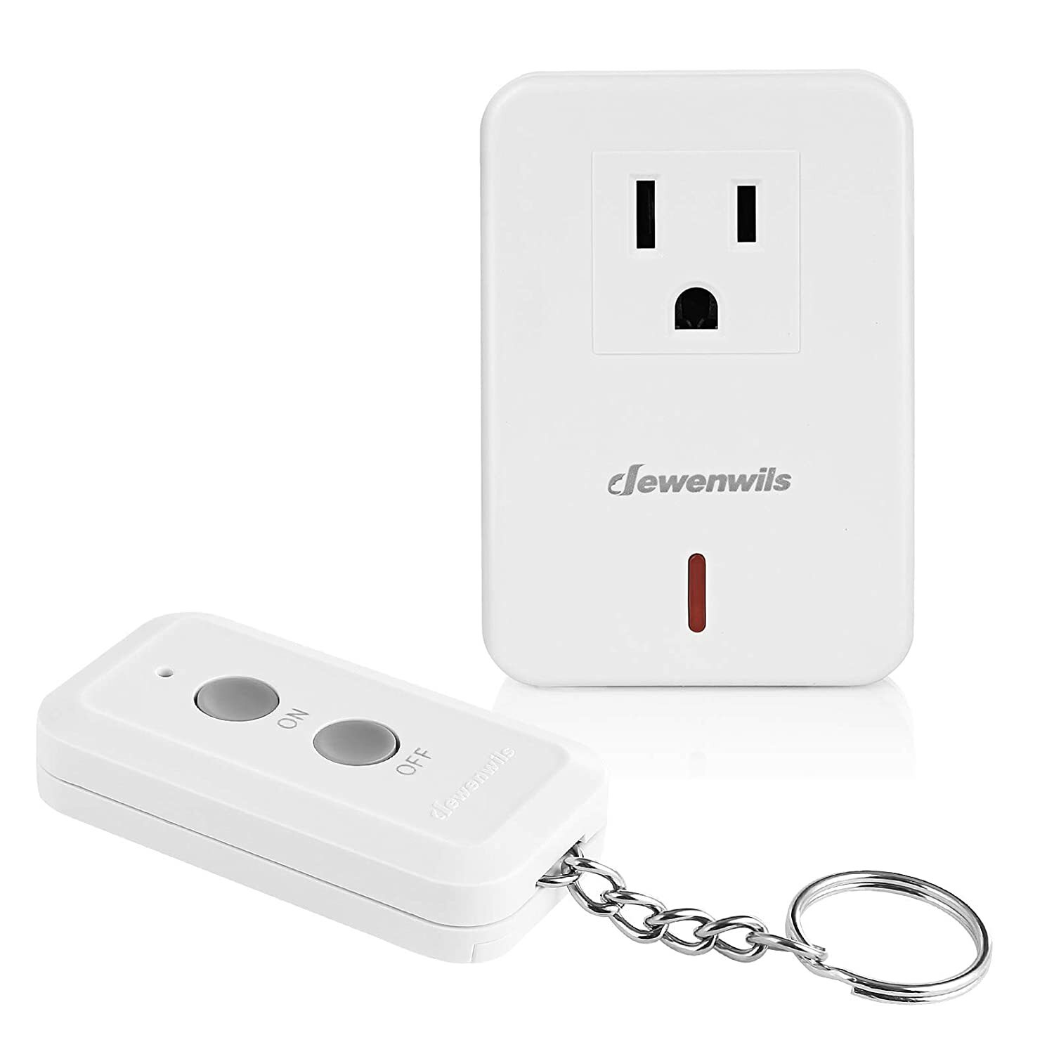 DEWENWILS Remote Control Outlet Wierless On Off Switch Plug for Light Lamp Fan gallery