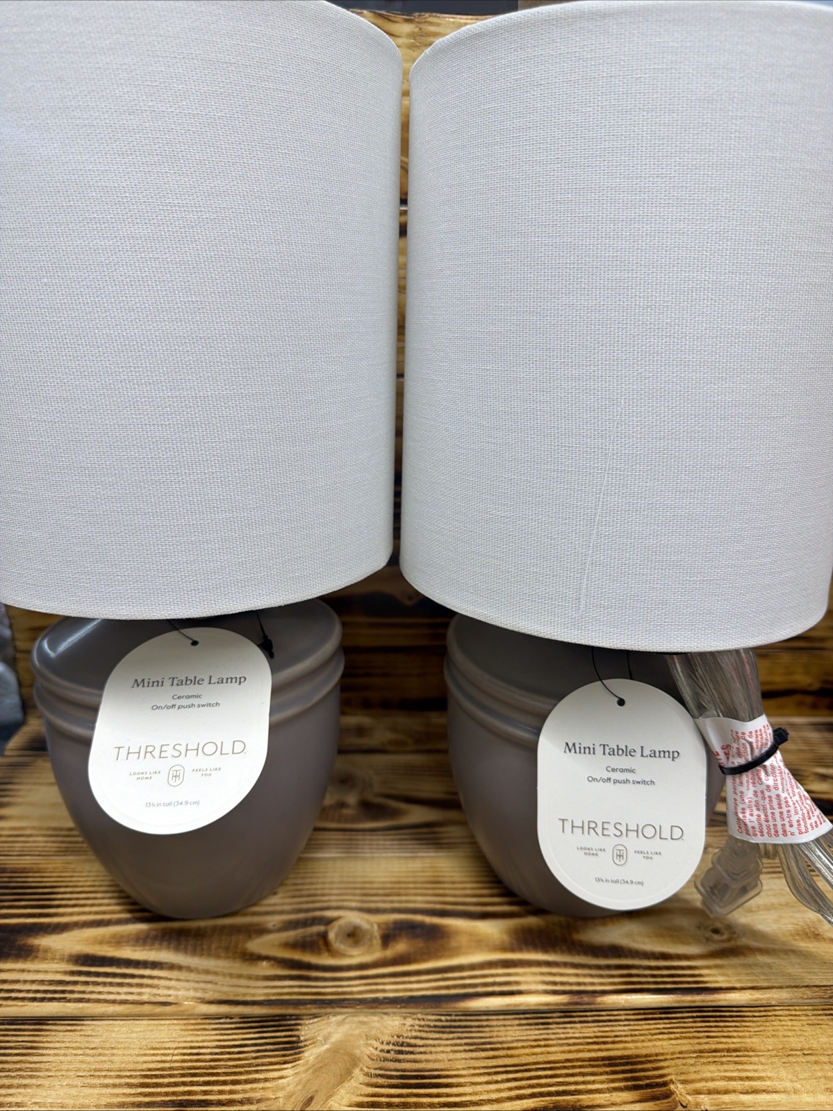 Set Of 2 Threshold Mini Lamps New gallery