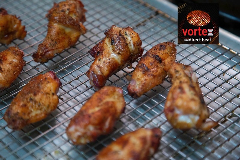 Mini BBQ Vortex™ BBQ (in)direct cooking Charcoal grill accessory - GENUINE USA gallery