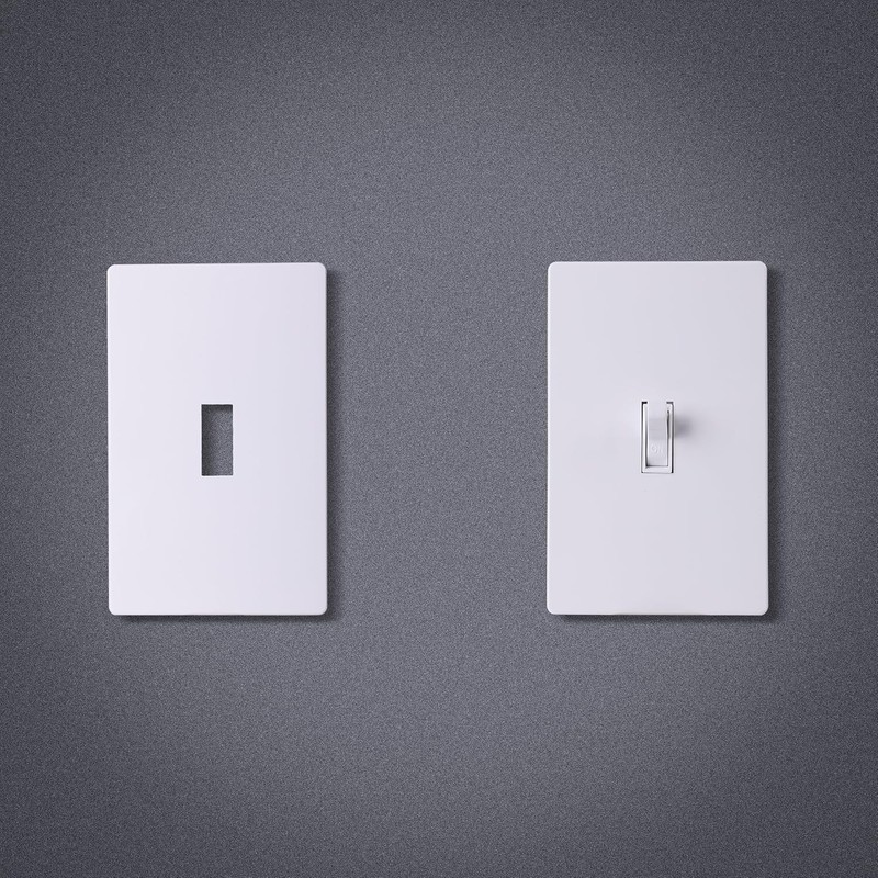 10 PCS Light Plates Switch Covers, Screwless, Toggle Switch Cover, Thermoplastic gallery