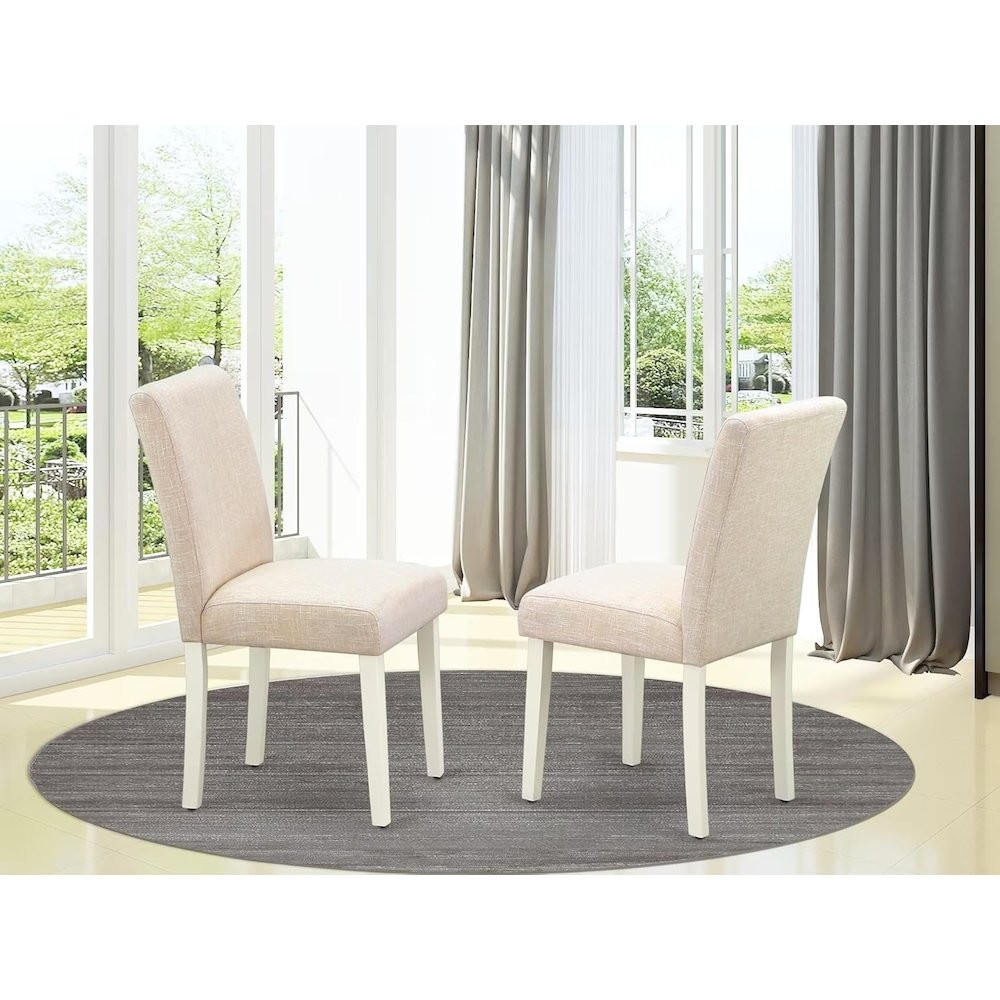Dining Chair Linen White, ABP2T02 gallery
