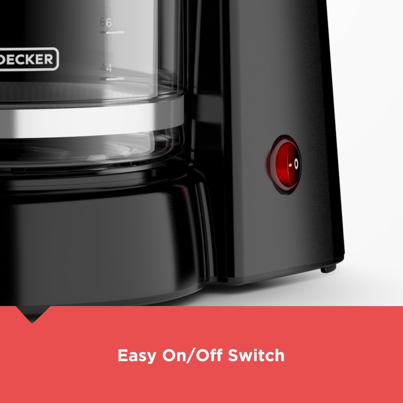 BLACK+DECKER 12-Cup Coffee Maker with Easy On/Off Switch, Easy Pour, Non-Drip... gallery