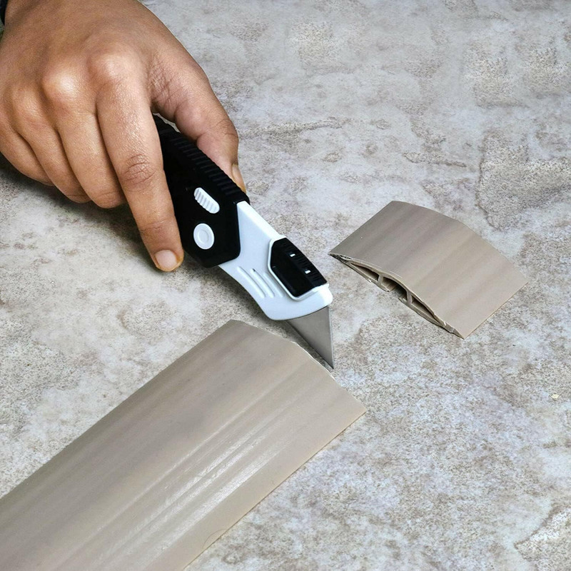 Lightweight Strong ABS Plastic Folding Utility Box Cutter (6 Pack) gallery