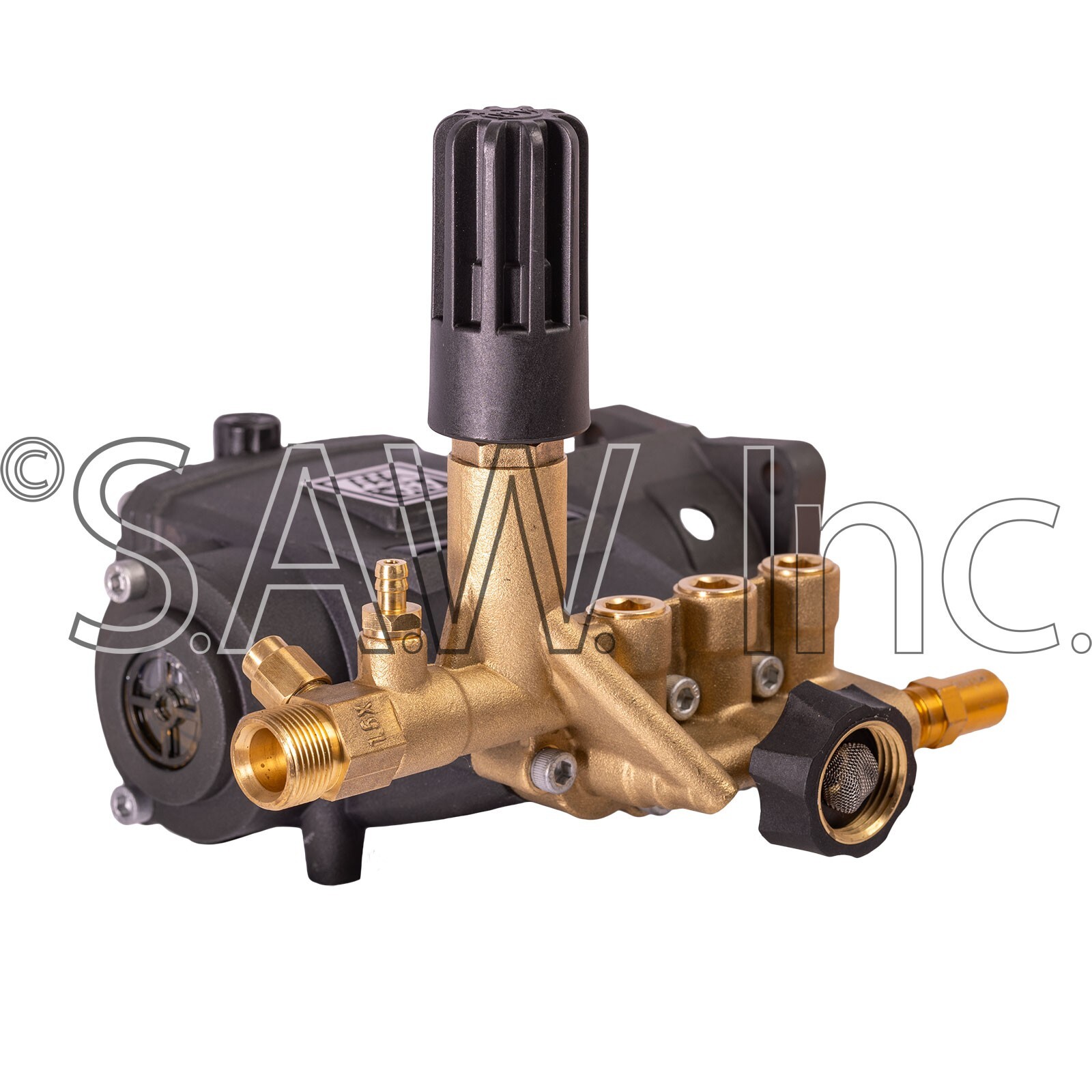530001 Simpson AAA OEM Pressure Washer Pump 2.5GPM @ 3400 PSI 3/4" Hollow Shaft gallery