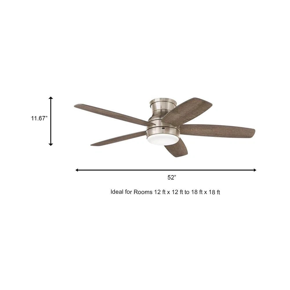 1 Replacement Blade Home Decorators Collection Ashby Park 52 in Brushed Nickel gallery