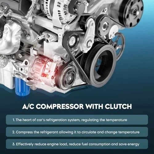 A/C Air Conditioner Compressor With Clutch Fit for Honda Fit 1.5L 2009-2014 gallery