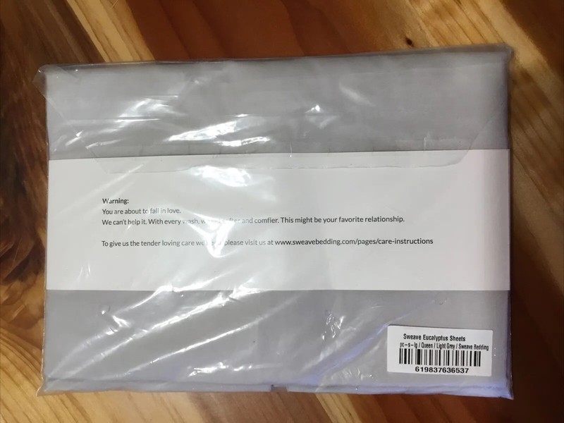 Sweave 100% Egyptian Cotton Percale 2 Pillowcases Luxury Gray Queen Standard gallery