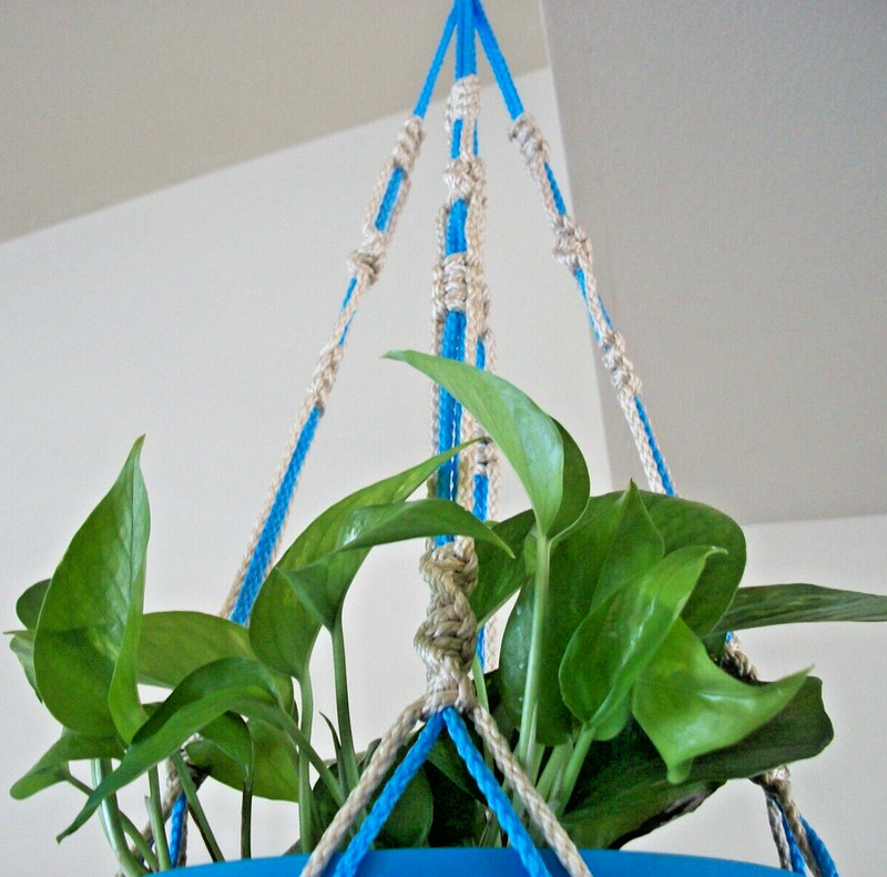 Handmade Macrame Plant Hanger - Macrame Plant Hanger - Plant Hanger Holder gallery