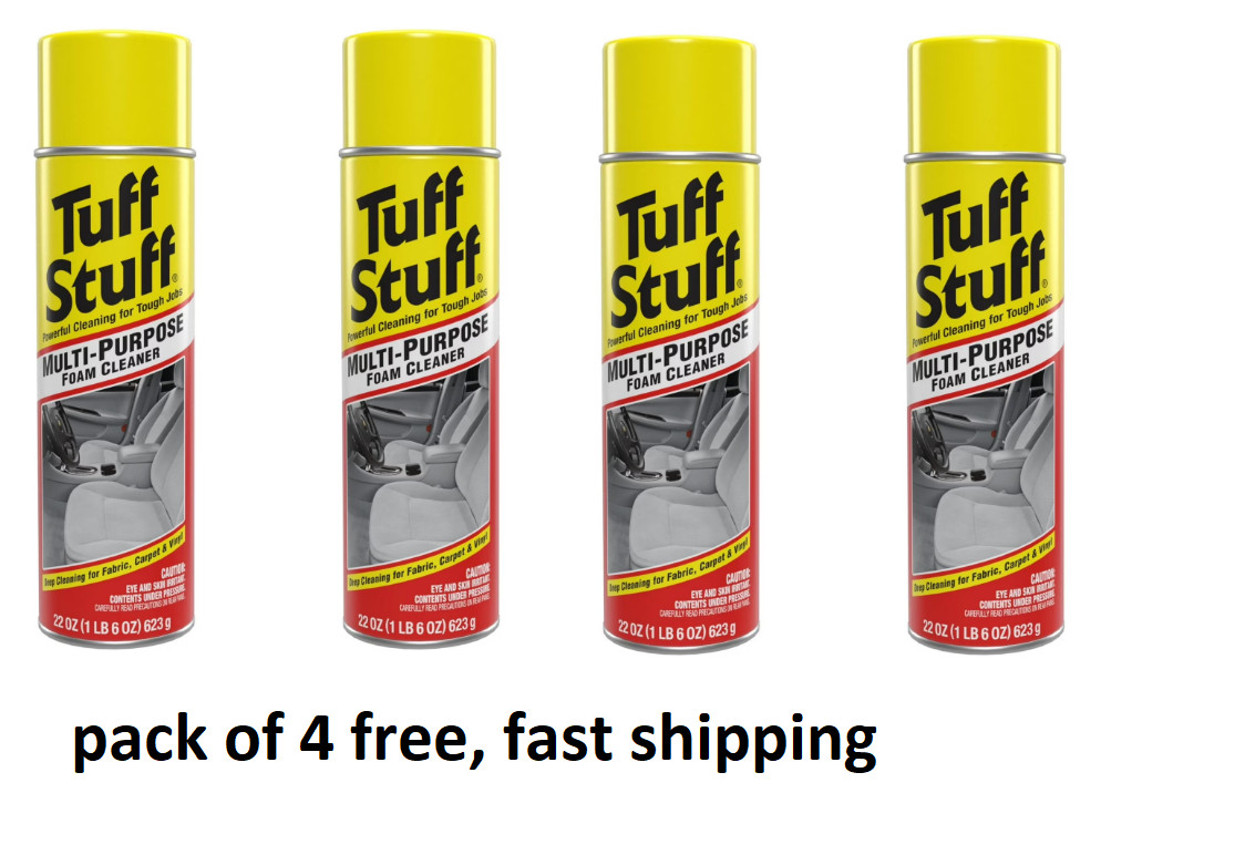 4 pack Tuff Stuff Multi Purpose Foam Cleaner for Car Detailing, 22 oz gallery