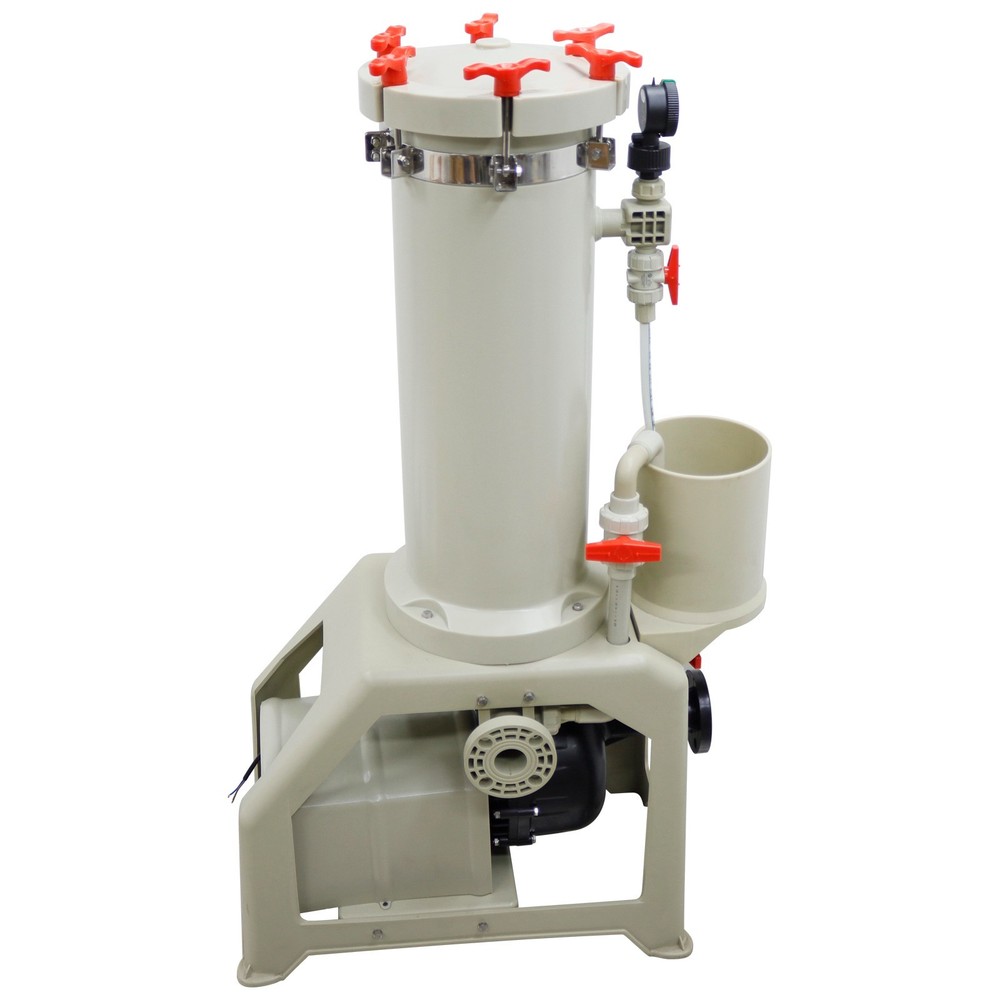 Electroplating Filter System 6-Core High Flow Self-Priming Pump FRPP 220V Electr