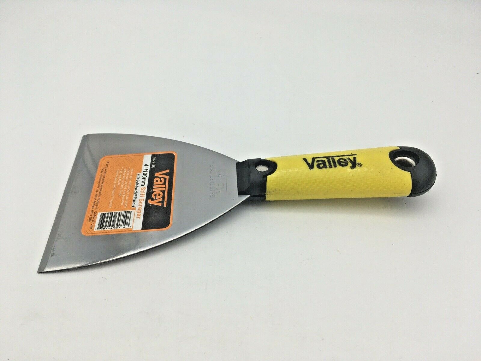 4” Stiff Scraper Soft-Touch Plastic Handle Stainless Steel gallery
