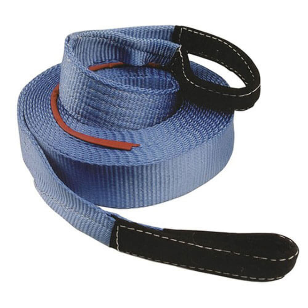 Heavy Duty Tow Strap Extension 10m Reinforced Ends 4500kg Breaking Strain gallery
