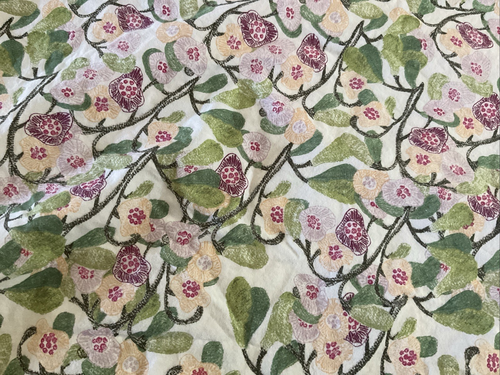 Target Opalhouse Floral Vines Full Size Bedding Sheets & 2 Pillow Cs gallery