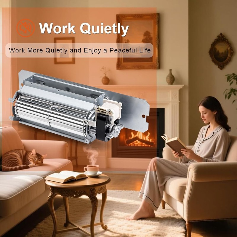 Fireplace Blower Fan Kit for Continental Napoleon Fireplaces, GZ550-1KT GZ550 Fi gallery