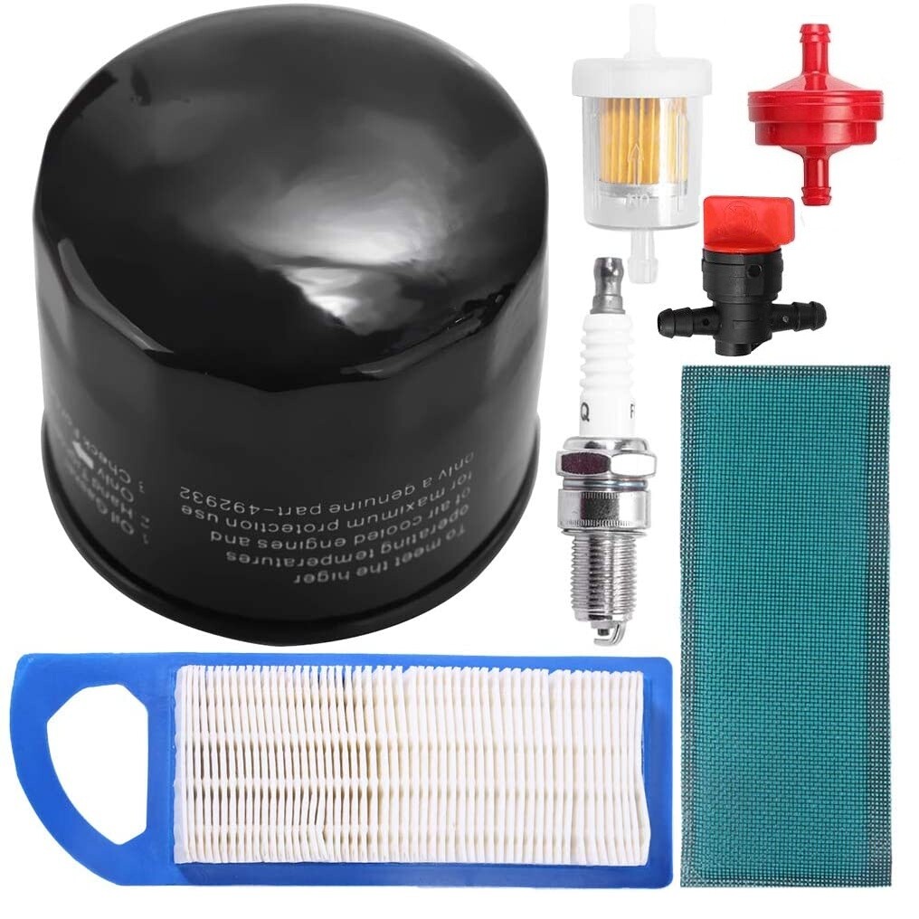 Air Oil Filter Tune Up Kit For Briggs & Stratton Craftsman Lt1000 15-18.5 HP gallery