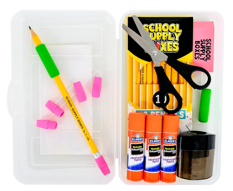 Back to School Supply Box Grades K-5 School Supply Kit Back to School 32 Pieces gallery