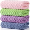 4 Pcs Extra Large Bath Towels Set 35 x 70 Inches Coral Fleece Oversized Bathroom gallery