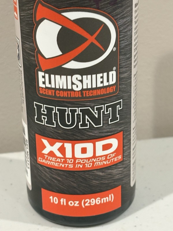 Elimishield HUNT X10D Scent-Eliminating Textile Treatment Scent Control Hunting gallery