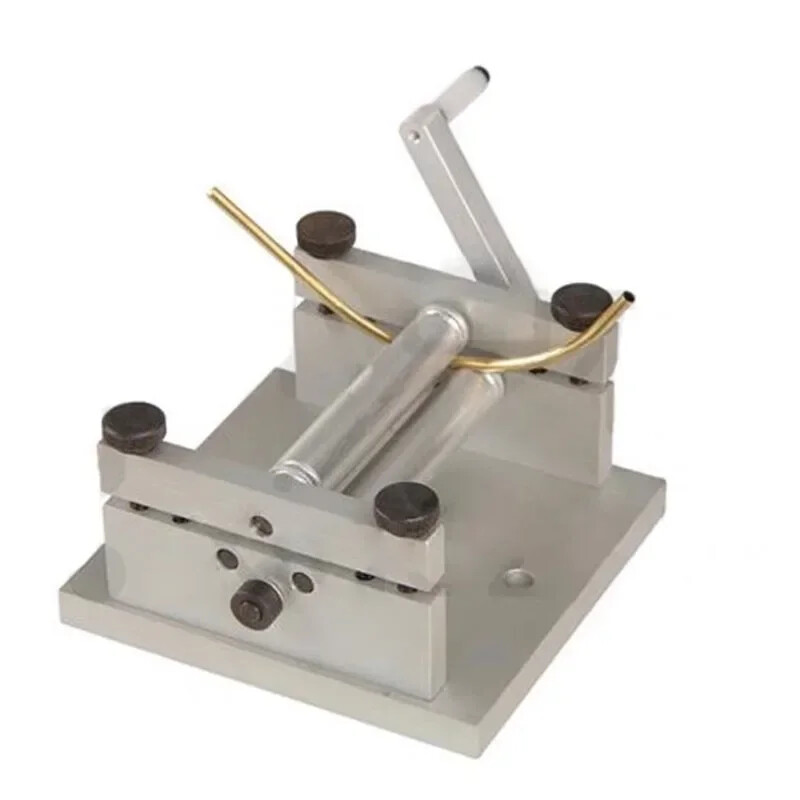 Plate Rolling Machine Soft Metal Sheet Soft Metal Tube Mini Bending Machine New gallery