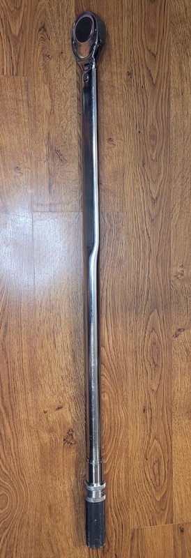 Mac Tools TWZ600 Adjustable Ratcheting 3/4” Drive 600 LB/FT Torque Wrench READ gallery