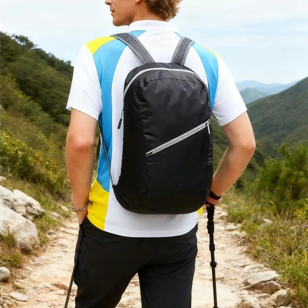 Foldable Backpack,Climbing Bag, Hiking Daypack,20L Lightweight Waterproof Tra... 2