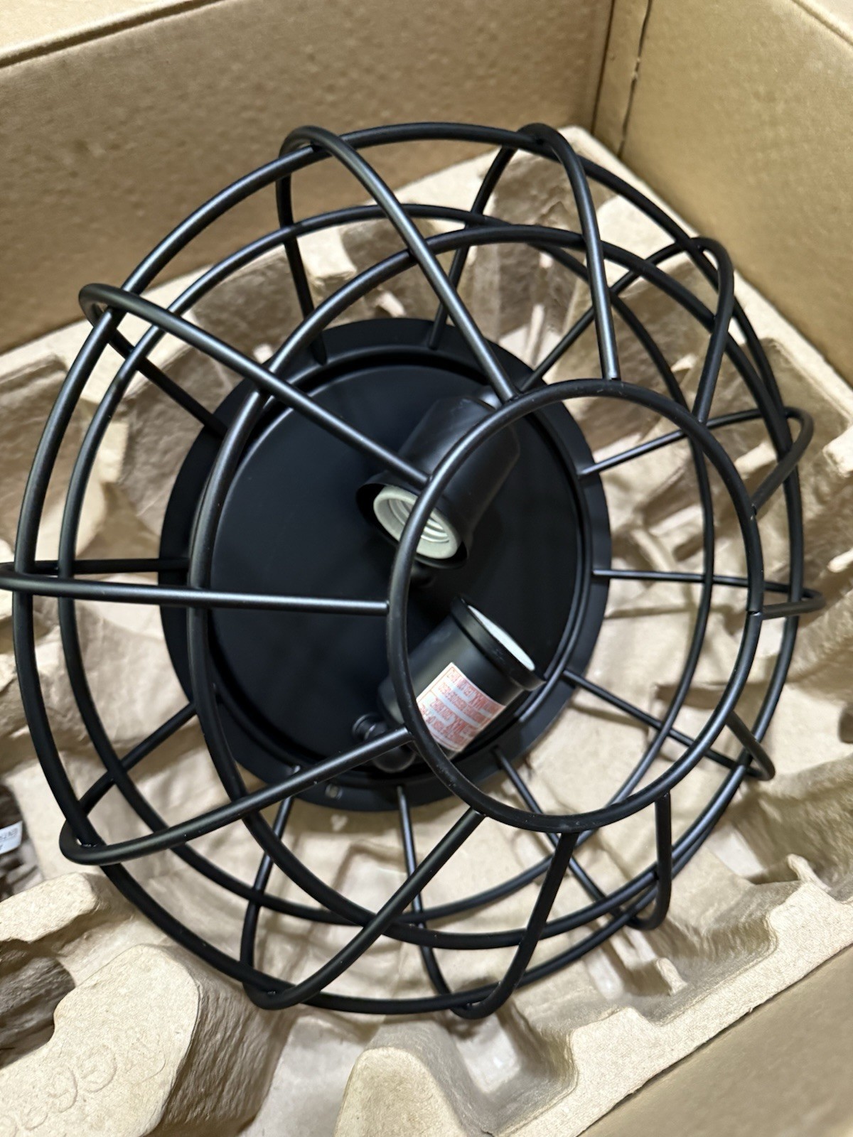 Replacement Parts for Ellard 52 Ceiling Fan 1003880454! "Light Kit Cage" gallery