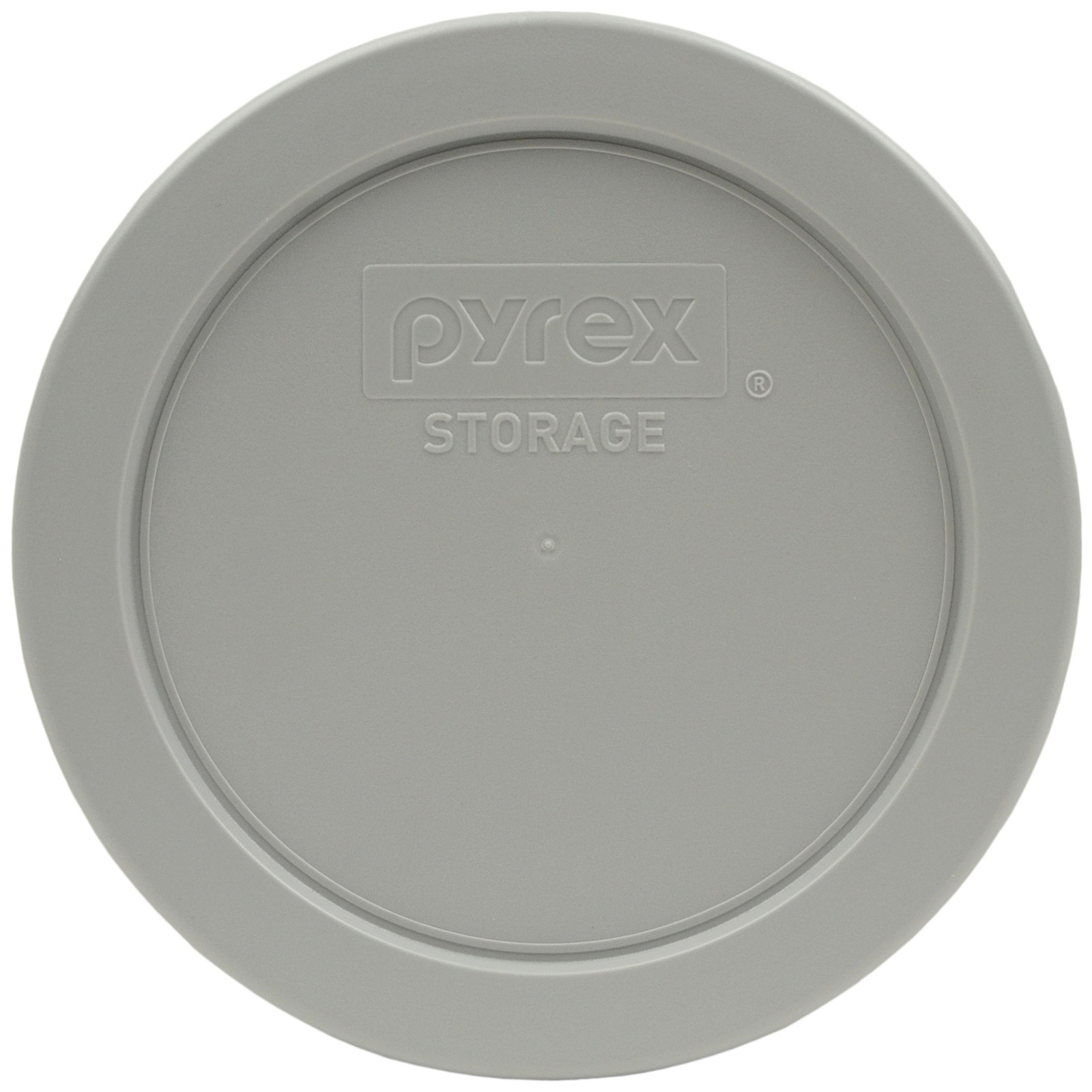 Pyrex 7200-PC Jet Grey Round Plastic Storage Replacement Lid Cover gallery