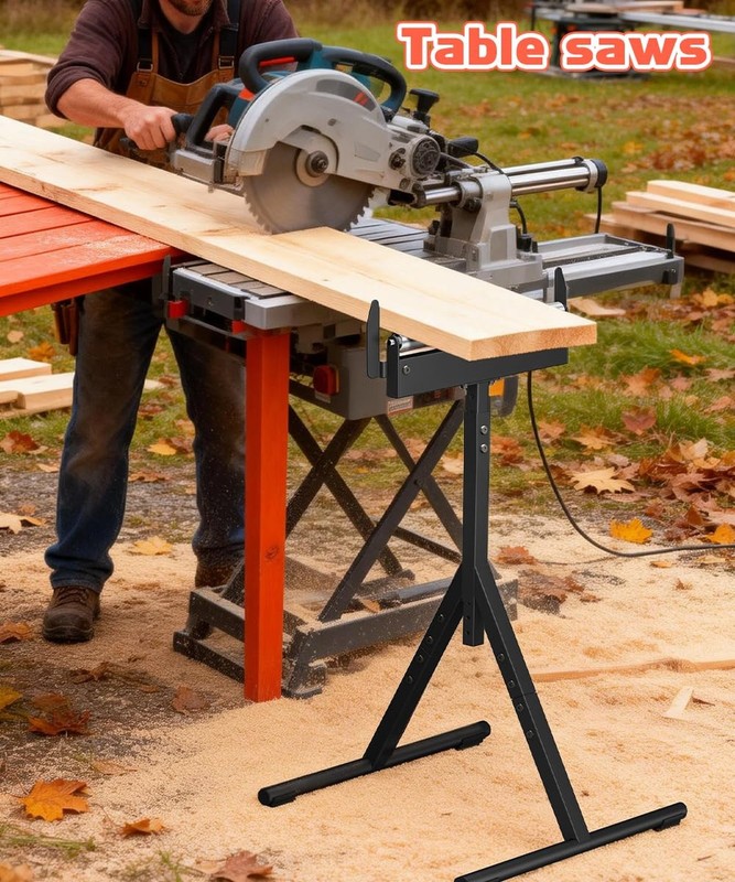 2-Pack Roller Stand for Woodworking, 260 LB Load Capacity, 29-42" Adjustable ... gallery